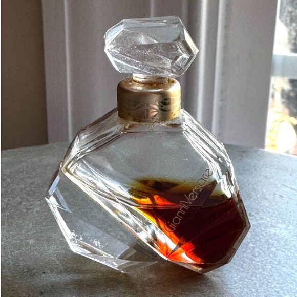 Vintage Gianni Versace perfume bottle Paris Cut glass